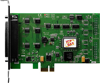 Плата PEX-D24 CR PCI Express, 24-channel DIO board (RoHS)