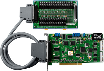Плата PCI-1802HU/S CR PCI-1802HU CR with DB-1825 daughter board, Cable Includes one CA-3710 D-Sub ca