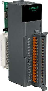 Модуль I-87022W-G CR 2-channel 12-bit Analog Output Module with Channel-to-Channel Isolation (Gray C