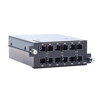 Модуль RM-G4000-6MSC Fast Ethernet module with 6 multi-mode 100BaseFX ports with SC connectors