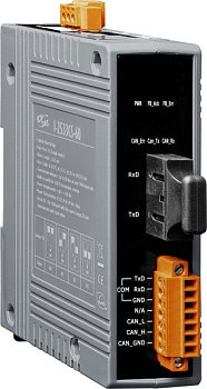Преобразователь I-2533CS-60 CR CAN to Single Mode Fiber Bridge; 1 (60 km) single mode, SC connector 