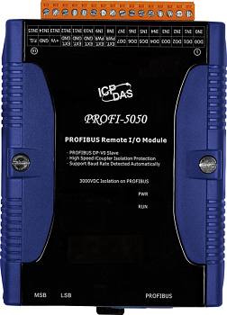 Модуль PROFI-5050 CR PROFIBUS Remote I/O Module (16-channel Non-Isolated Digital Input and 8-channel