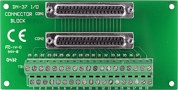 Плата DN-37/N CR I/O Connector Block