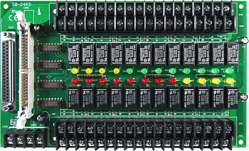 Плата DB-24RD/24 CR 24 Channel OPTO-22 Compatible Relay Board (24V) Include : CA-3710
