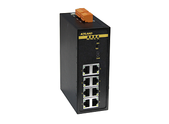 Коммутатор SICOM3000A-LITE-8T-L3-L3 300071502 8 10/100Base-TX ports, Console Port Mini USB, 24VDC(18