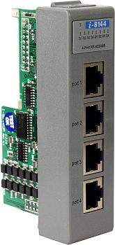 Модуль I-8144-G CR 4 port RS-422/RS-485 module Gray color