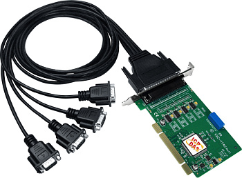 Плата VXC-114iAU/D2 CR Universal PCI, Serial Communication Board with 4 Isolated RS-232 ports (RoHS)