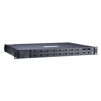 Преобразователь NPort S9650I-16F-2HV-SSC-T 16-port fiber ST, rugged device server, 2 x 10/100M RJ45 