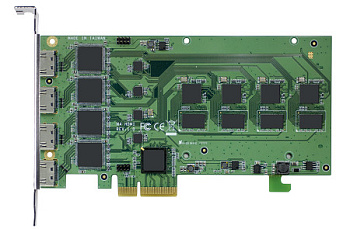 Плата   DVP-7633HE      PCIe x4 4ch HDMI HW Video Card
