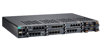 Коммутатор PT-G7728 Layer 2 Switch with 2*FE/GE SFP, 2*FE/GE T(X), 6 Ethernet module slots and 2 pow