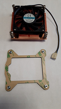 Вентилятор 5077L07C000E     LGA1156 1U fan back plate H:2.45mm Cooler for 1U height/ Back plate rais