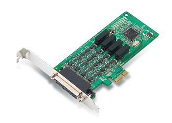 Плата CP-114EL-I-DB9M 4 Port PCIe Board, w/ DB9M Cable, RS-232/422/485, w/ Isolation, Low Profile