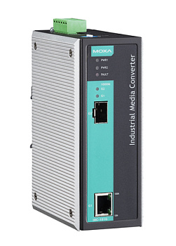 Конвертер IMC-101G-T-IEX Industrial Giga Media Converter, 10/100/1000BaseT(X) to 1000BaseSX/LX/LHX/Z