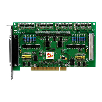 Плата PCI-P16C16U CR Universal PCI, 16-channel isolated digital input.16-channel open-collector outp