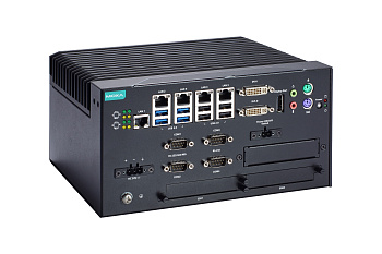 Компьютер MC-7410-C5-AC x86 computer with Core i5-6422EQ CPU, 5x LAN, 9x USB, 4x Serial, 2x SSD, AC 