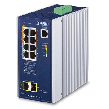 Planet IGS-4215-4UP4T2S — промышленный коммутатор L2/L4 PoE++ (4xPoE++ + 4x1G + 2xSFP)