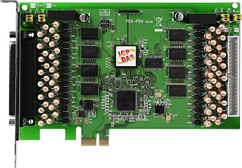 Плата PEX-P64 CR PCI Express, 64-channel Optically Isolated Digital Input Board. (RoHS)Includes one 