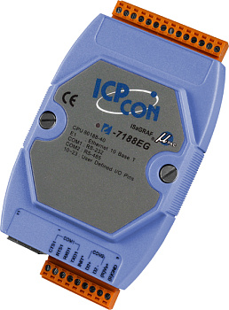Контроллер I-7188EG CR ISaGRAF Embedded Controller with one Ethernet port, one RS-232 port, one RS-4