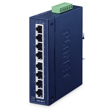 Planet ISW-801T — промышленный Fast Ethernet коммутатор (8x10/100)