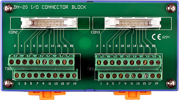 Плата DN-20 CR I/O Connector Blok with DIN Rail Mounting