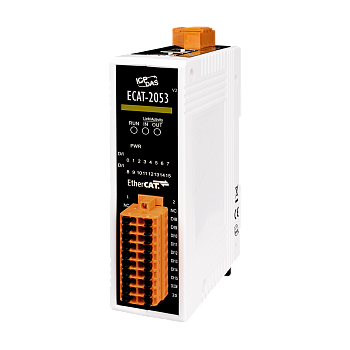 Модуль ECAT-2053 CR EtherCAT Slave I/O Module with Isolated 16-ch DI (RoHS)