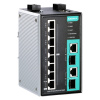 Коммутатор EDS-P510A-8PoE-2GTXSFP Managed Ethernet PoE Switch with 8 PoE+ ports, 2 combo gigabit Eth
