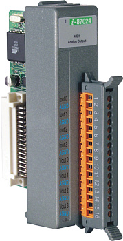 Модуль I-87024-G CR 4-channel 14-bit analog output module