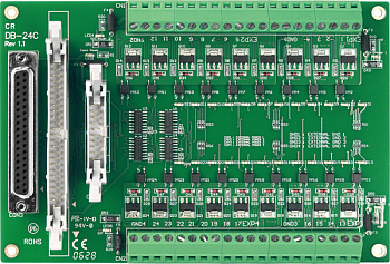 Плата DB-24C/D 24-channel open-collector output board Include : CA-3710