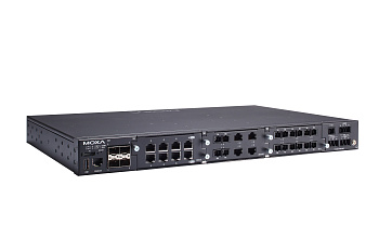 Коммутатор RKS-G4028-4GS-2LV-T Modular managed Ethernet switch with 4 100/1000BaseSFP ports, 3 slots