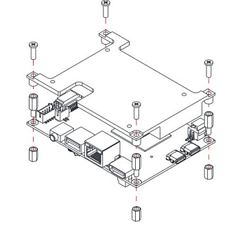 Радиатор   7128H316000E      Heatspreader