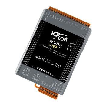 Модуль PET-7259 CR PoE Ethernet I/O Module with 2-port Ethernet Switch, with 8-channel AC/DC Digital