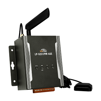 Контроллер LP-5231PM-4GE CR PAC with Linux OS, one LAN port, GPS and 4G module (Frequency Band for E