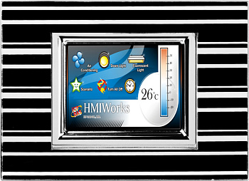 Сенсорная панель TPD-283-M3 CR 2.8” Touch HMI device with Ethernet, PoE (RoHS)