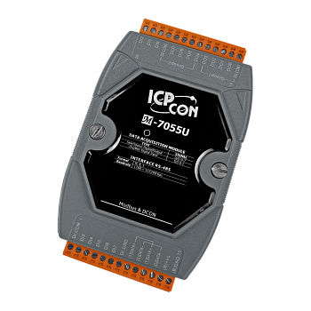 Модуль M-7055U CR 8-channel Isolated Digital Input and 8-channel Isolated Digital Output Module, Sin