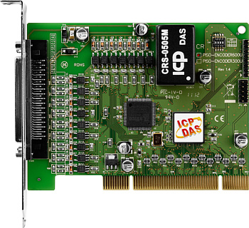 Плата PISO-Encoder600U PCI Bus, 6-axis Encoder Input Card Include : CA-SC68, SCSI-II 68-pin Male Con