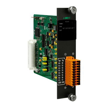 Модуль I-9017 CR 14-bit, 90 K sampling rate, 16/8-channel analog input module (RoHS)