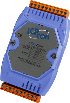 Модуль I-7024 CR 4-channel 14-bit analog output module