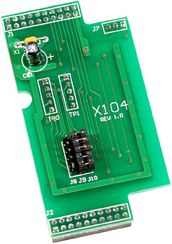 Плата X104 8-channel D/I/0 single channel programmable board
