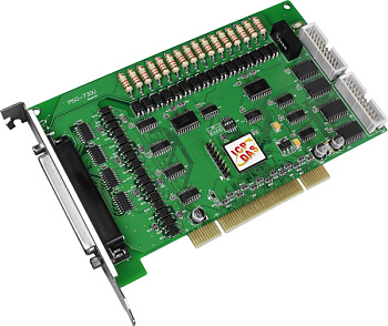 Плата PISO-730U-5V CR Universal PCI Bus, 32-channel isolated digital I/O (Input Logic High: 5~12 V) 