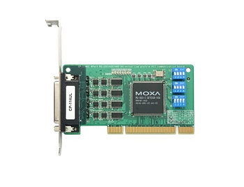 Плата CP-114UL w/o Cable 4 port RS-232/422/485, Universal PCI, 921.6Kbps, surge protectoin,low profi