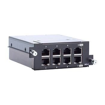 Модуль RM-G4000-8GPoE Gigabit Ethernet module with 8 10/100/1000BaseT(X) IEEE 802.3bt PoE ports
