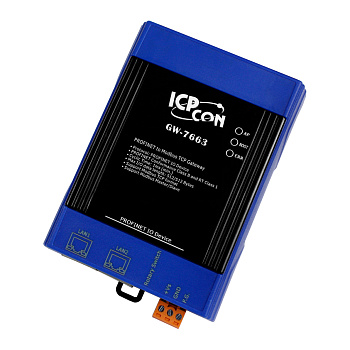 Преобразователь GW-7663 CR PROFINET to Modbus TCP Gateway (RoHS)