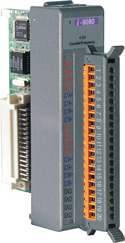 Модуль I-8080-G CR 4-channel counter/frequency module, 0,1Hz-5K