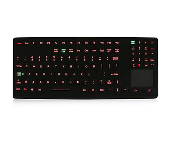 Промышленная клавиатура K-TEK-M390TP-KP-FN-BL-DT-US/RU-USB