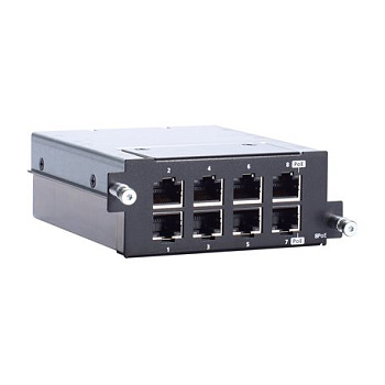 Модуль RM-G4000-8PoE Fast Ethernet module with 8 10/100BaseT(X) IEEE 802.3bt PoE ports