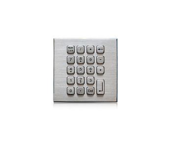 Антивандальная клавиатура K-TEK-A118KP-DT-DWP-USB