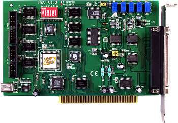 Плата A-821PGL CR 12 bit,45Ks/s 16Ch ADC & 1 DAC Low Gain