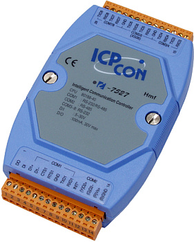 Контроллер I-7527 CR Intelligent Communication Controller with 1xRS-485, 7xRS-232