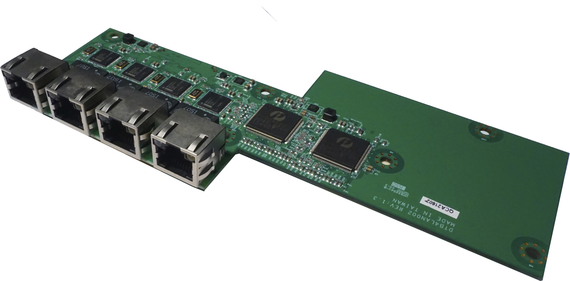 Модуль  CMI-LAN204/FB00      DE-1000 CMI Module with 4x Intel GbE LAN, RJ45 Port, 1x DE-1000 Front B