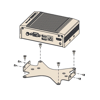 Крепление 989K008732 VESA Mounting plate for ARK-6620/6310/6320
